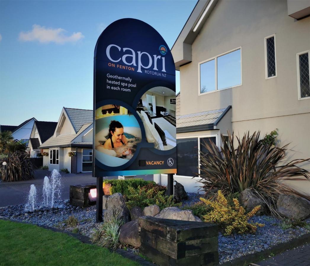 Capri On Fenton Motel Rotorua Kültér fotó